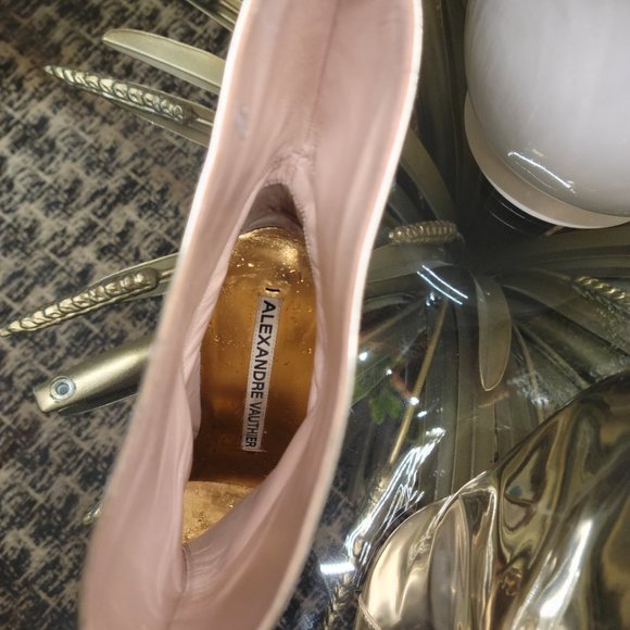 Alexander Vauthier silver metallic high heeled boots - Picture 4 of 7